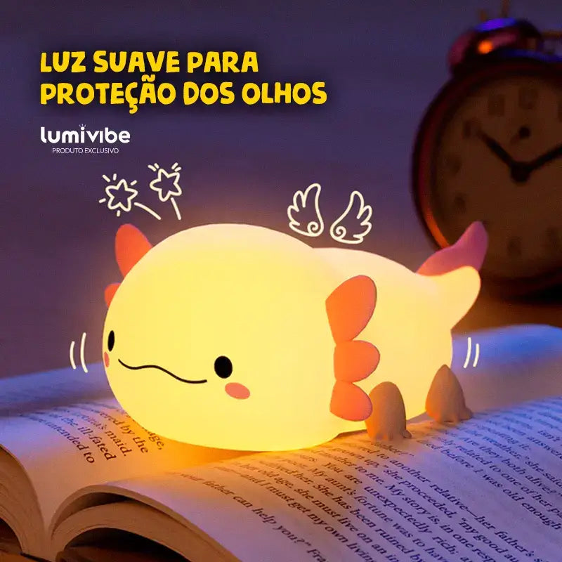 Axolamp™ - Luminária LED Noturna Axolote