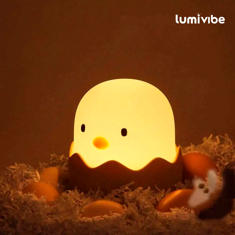 Galinha Casca de Ovo - Luminária LED Noturna