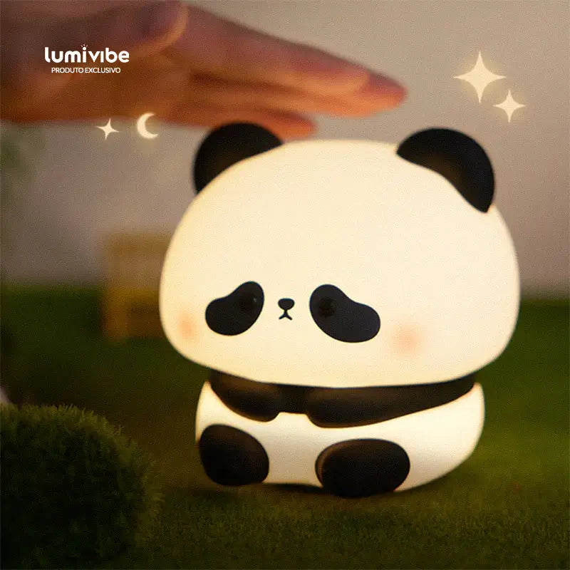 Panda Fofinho - Luminária LED Noturna