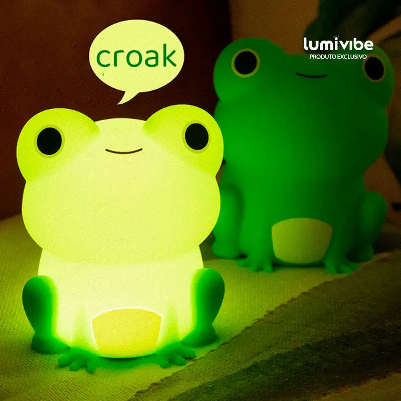 Sapinho - Luminária LED Noturna Sapo