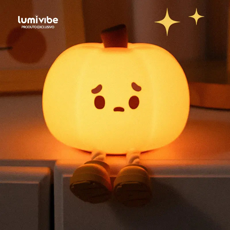 MrAbóbora™ - Luminária LED Noturna Abóbora