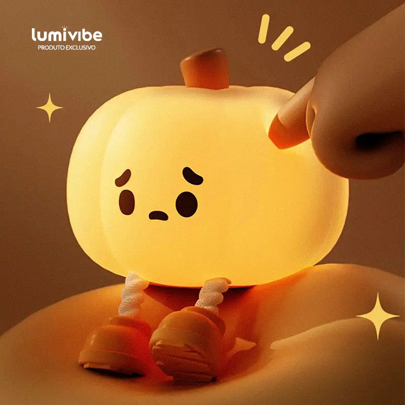 MrAbóbora™ - Luminária LED Noturna Abóbora
