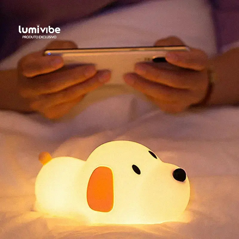 Cãopanheiro™ - Luminária LED Noturna Cachorro
