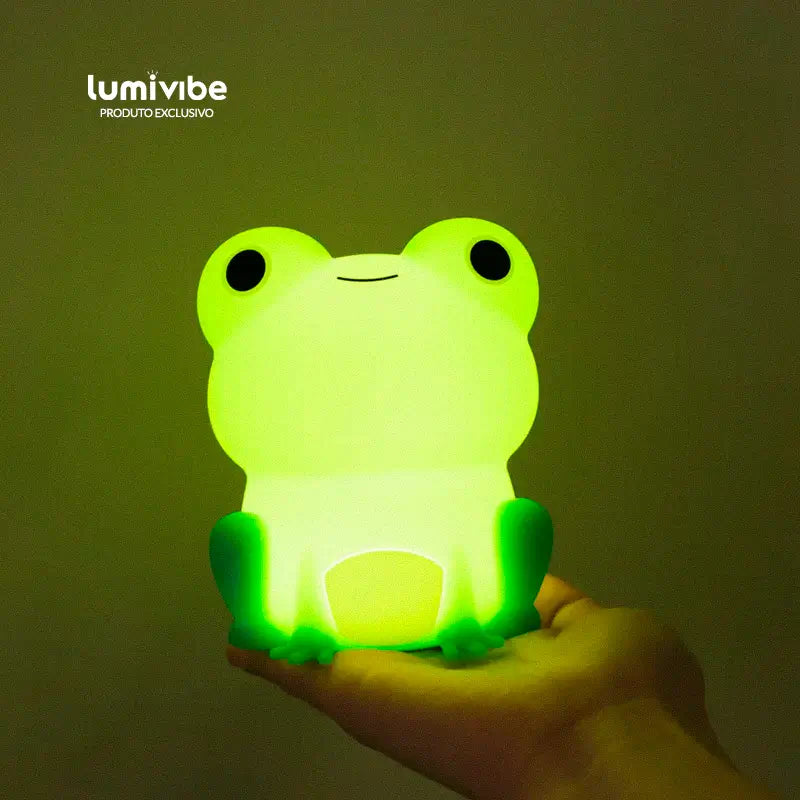 Sapinho - Luminária LED Noturna Sapo