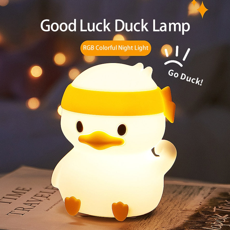 DuckLamp™ – Luminária LED Noturna Patinho Recarregável
