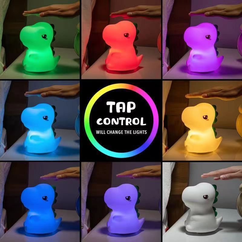 DinoLamp™ – Luminária LED Noturna Dinossauro