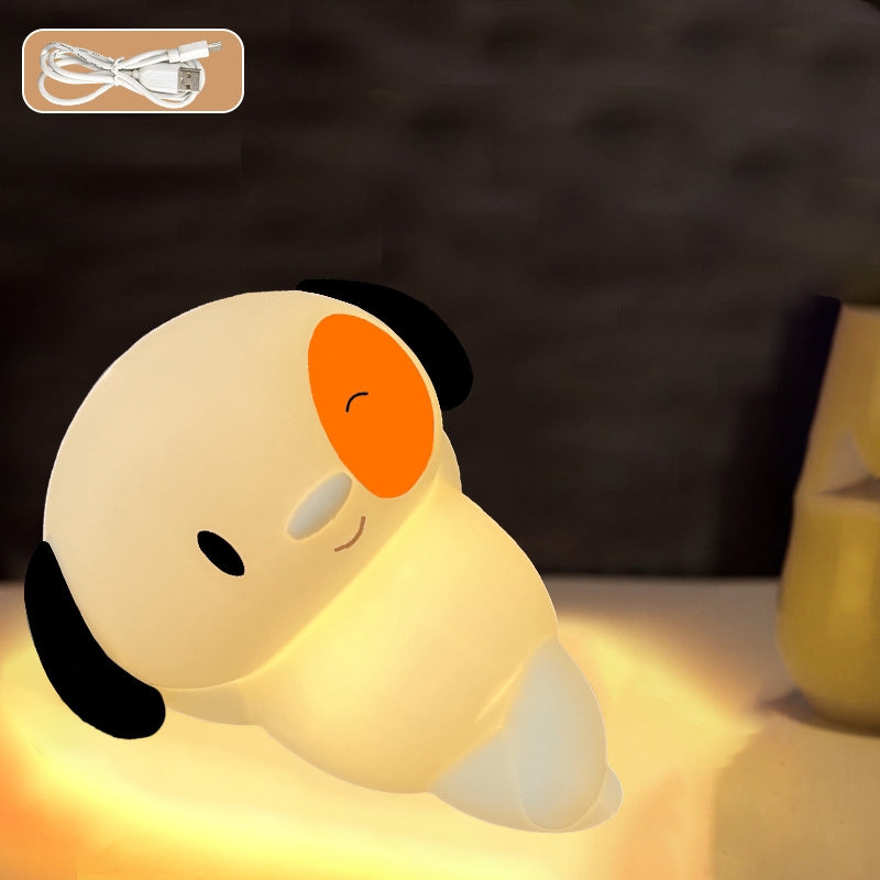 PetLamp™ – Luminária LED Noturna Cachorrinho ou Gatinho de Silicone com Toque Recarregável