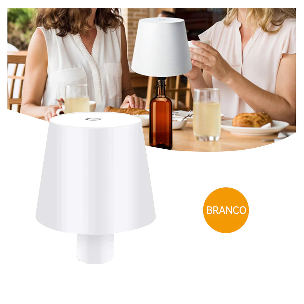 GlowBottle™ - Luminária de Garrafa LED Portátil para Decoração