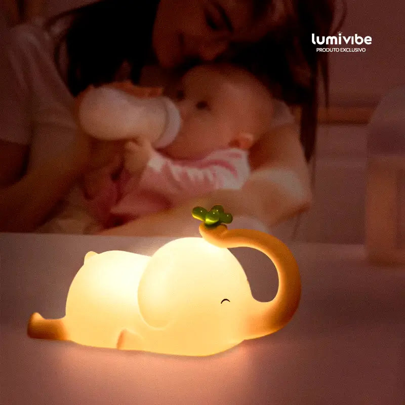Elefante - Luminária LED Noturna