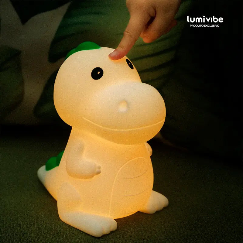 Dino - Luminária LED Noturna Dinossauro