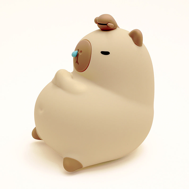 Capivara Ronquenta - Luminária LED Noturna