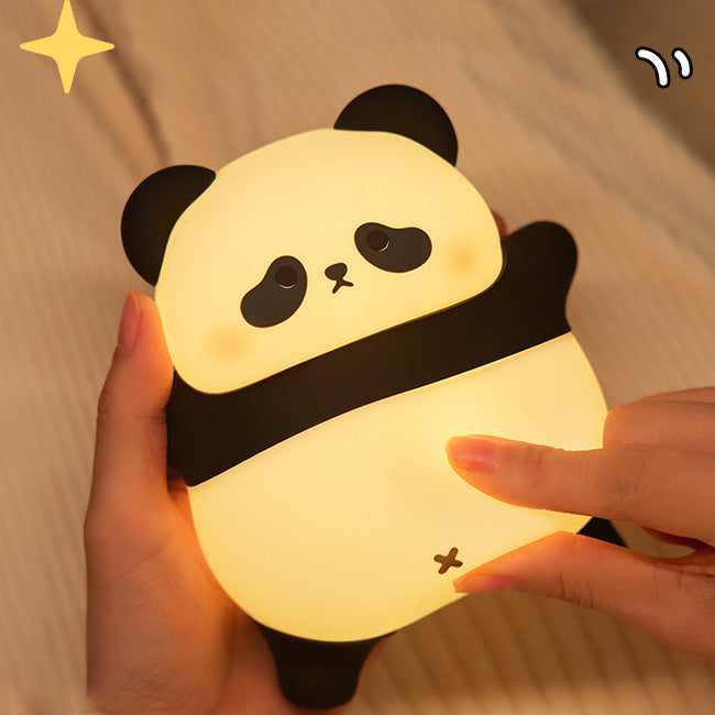Panda Preguiçoso - Luminária LED Noturna