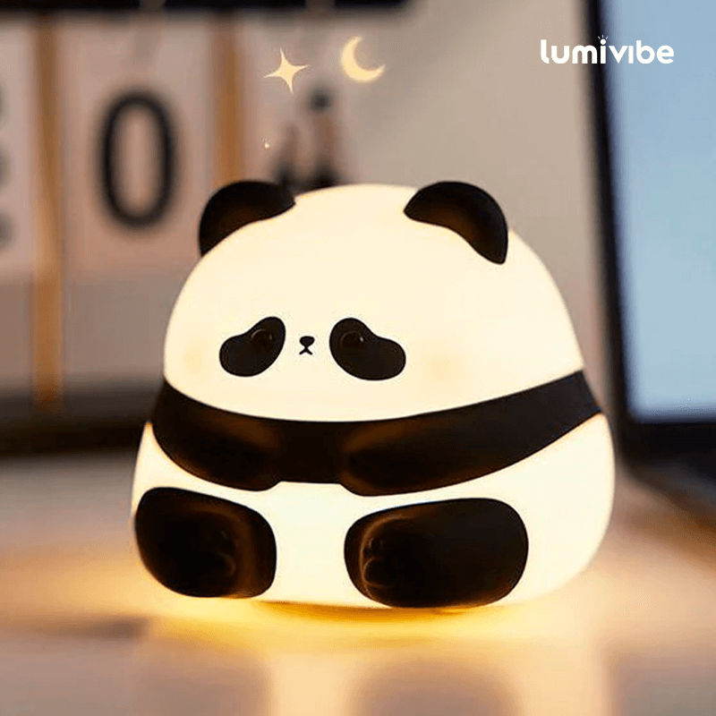 Panda Fofo - Luminária LED Noturna