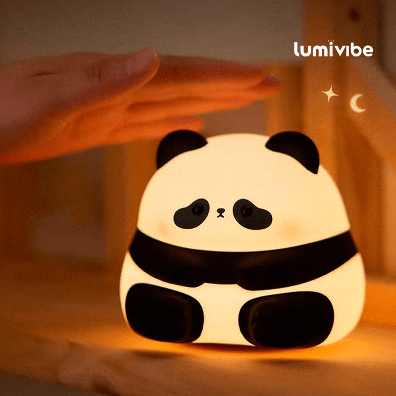 Panda Fofo - Luminária LED Noturna