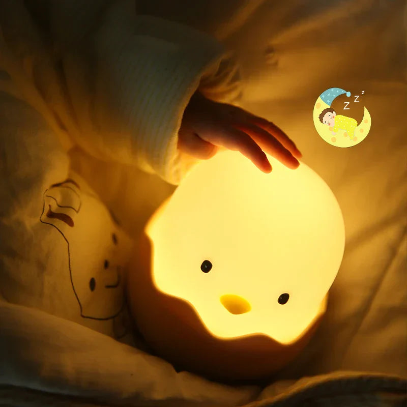 Galinha Casca de Ovo - Luminária LED Noturna