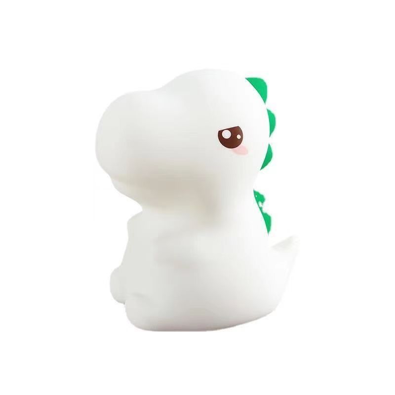 DinoLamp™ – Luminária LED Noturna Dinossauro Recarregável de Silicone com Toque
