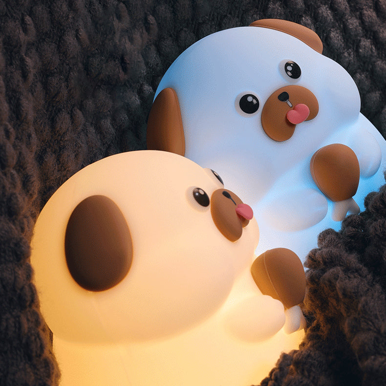 Cachorrinho Fominha - Luminária LED Noturna