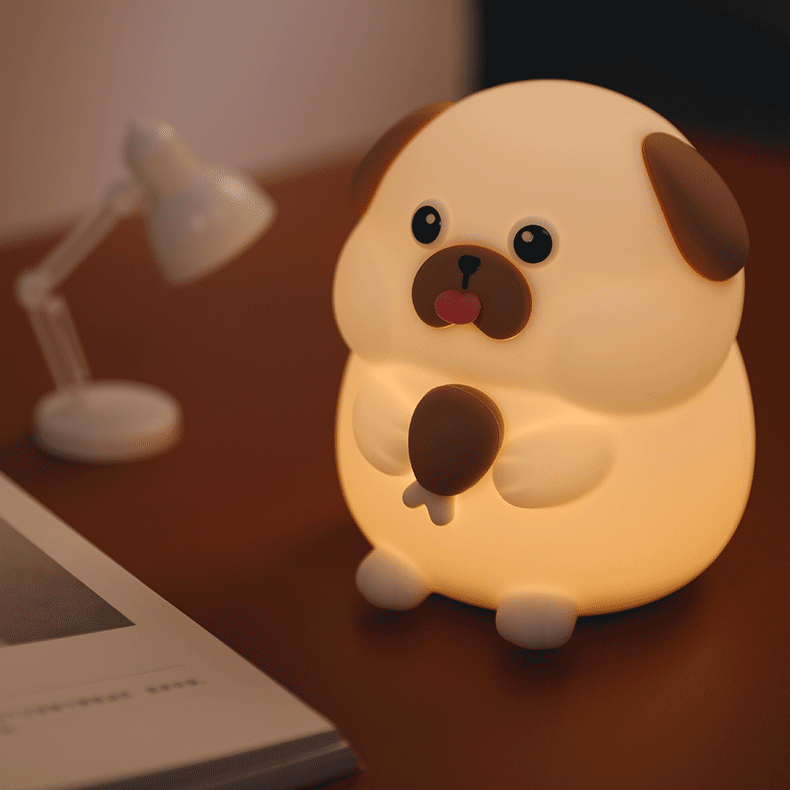 Cachorrinho Fominha - Luminária LED Noturna