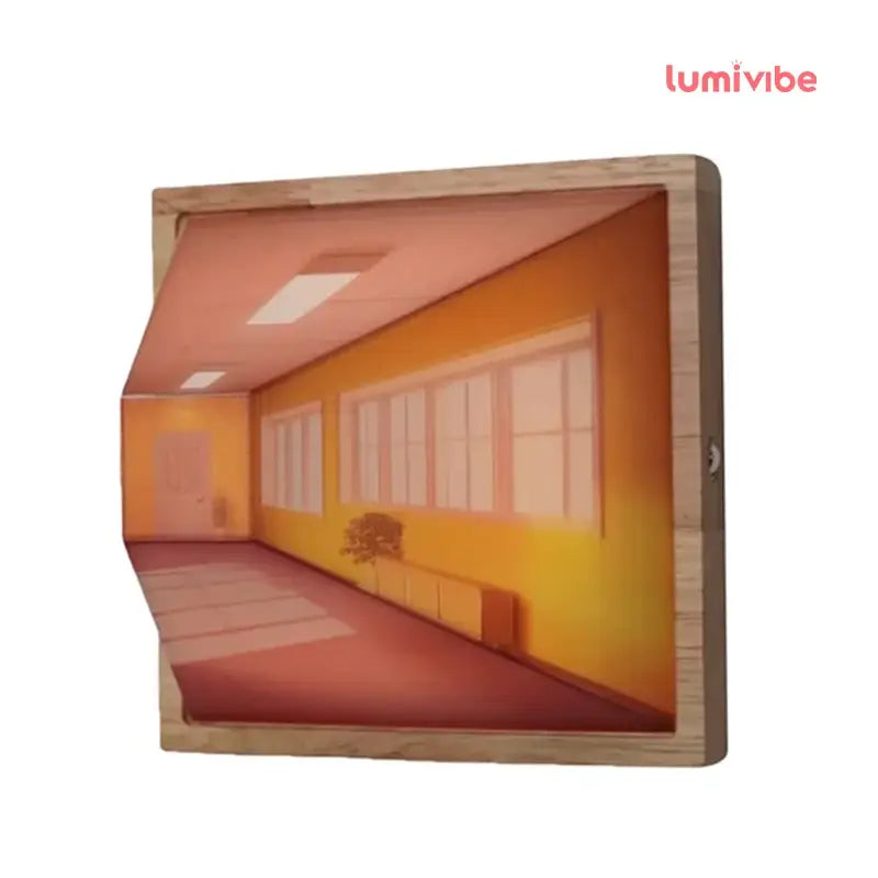 OptiLumi - Luminária de Ilusão Ótica