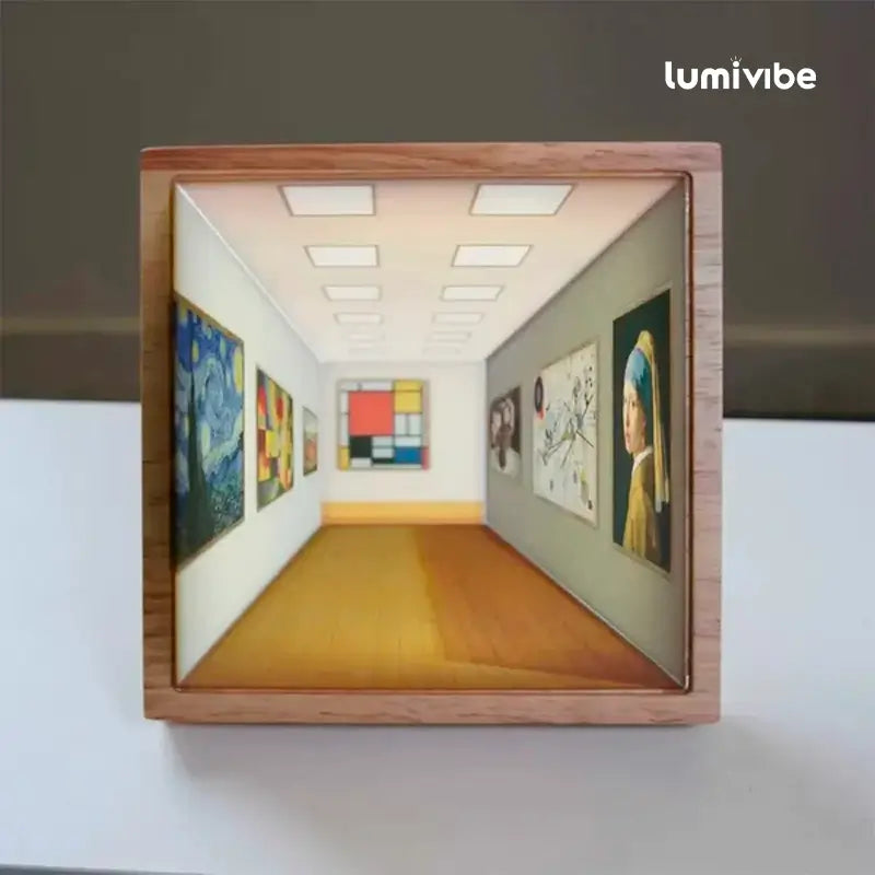 OptiLumi - Luminária de Ilusão Ótica